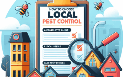 How to Choose the Right Local Pest Control Service: A Complete Guide
