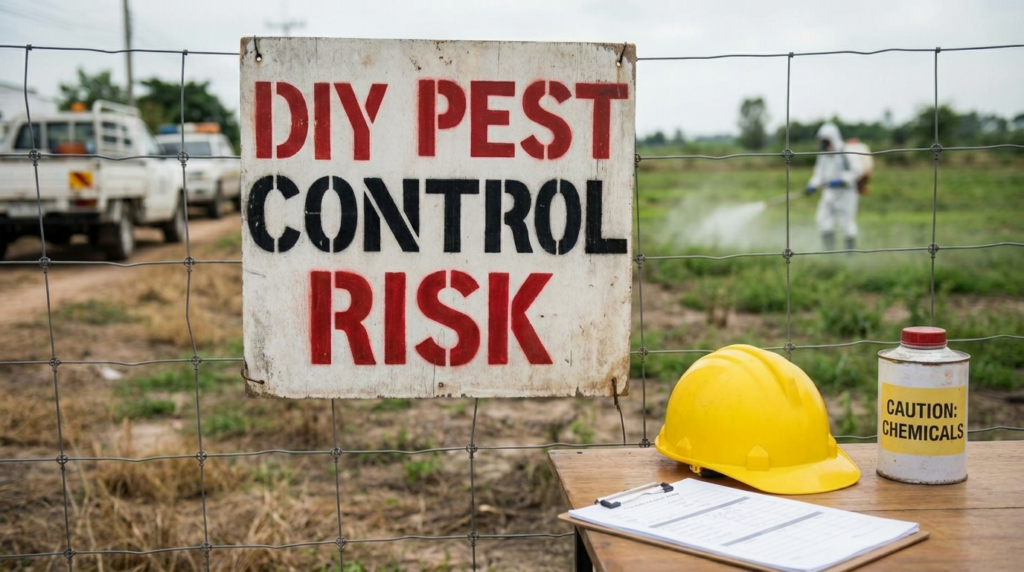 DIY Pest Control Mistakes