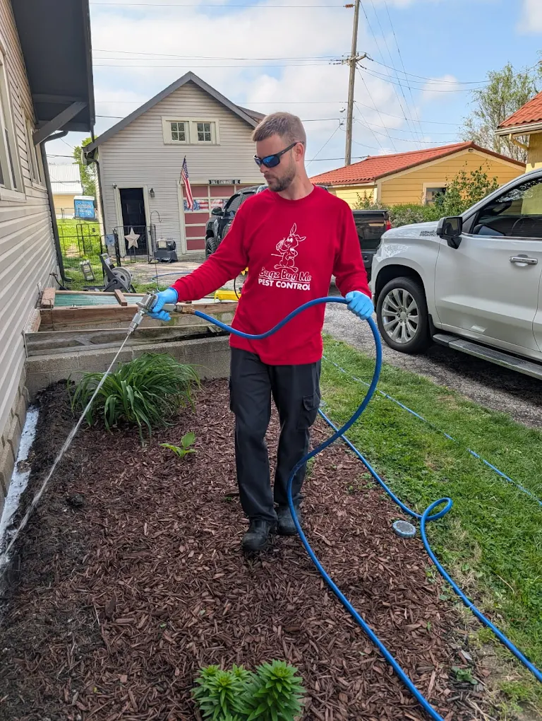 liquid termite treatment soil injection foundation exterior