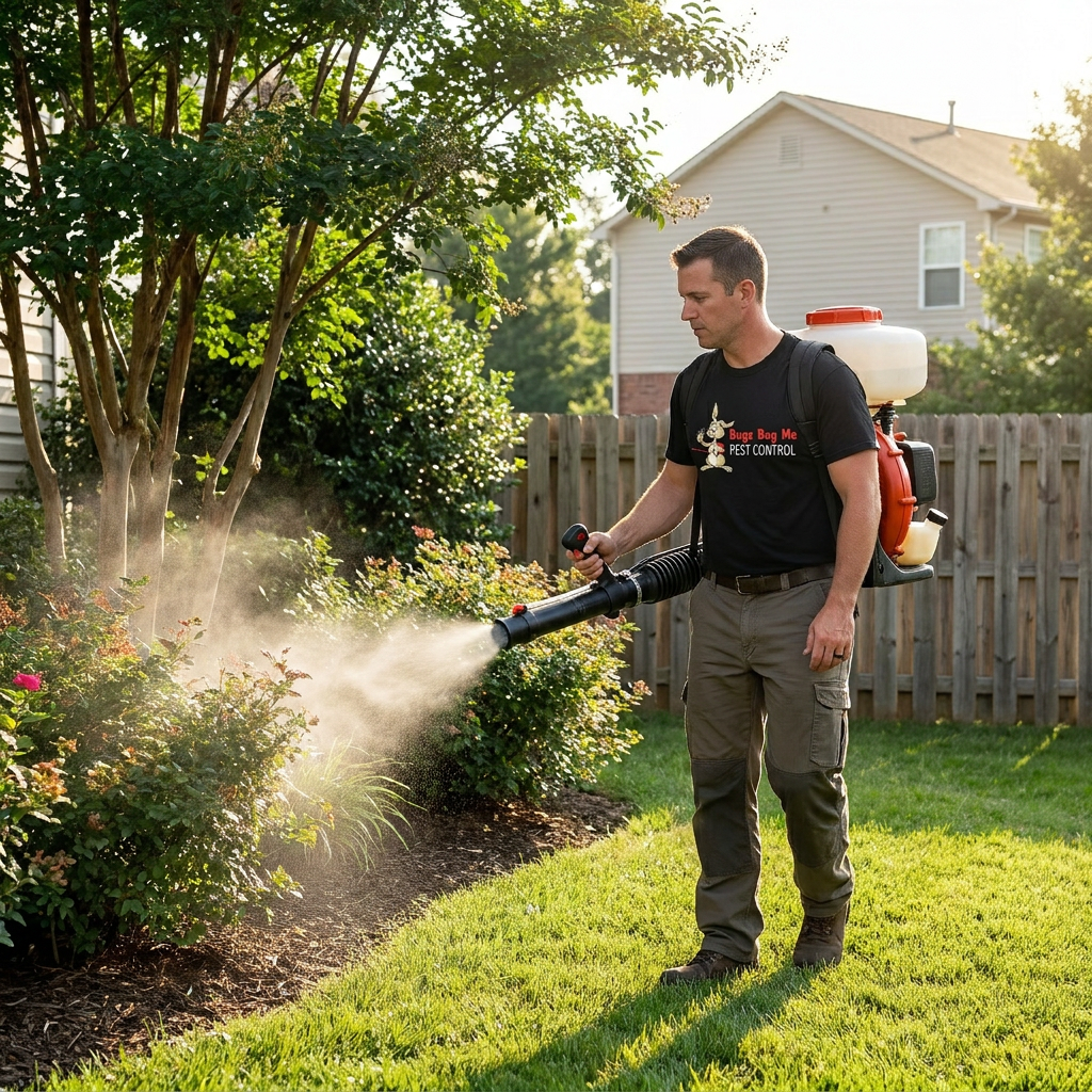mosquito bite prevention residential lawn spray treatment