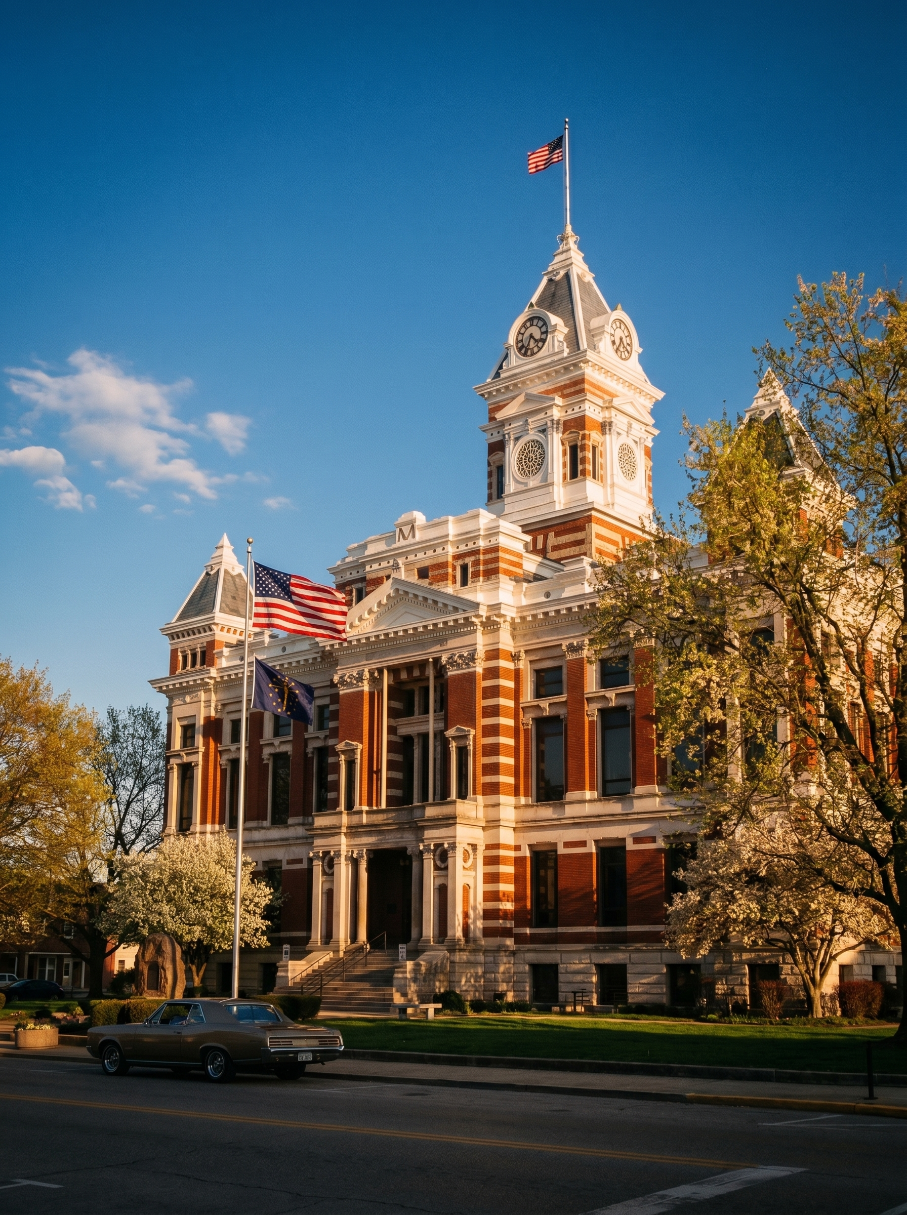 shot of franklin , Indiana